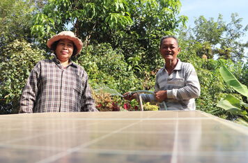 CzDA supports a project in Cambodia enabling small businesses to switch to solar energy